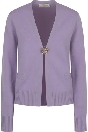 BLUMARINE Cárdigan con broche