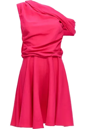 Rochas Vestido corto con diseño drapeado