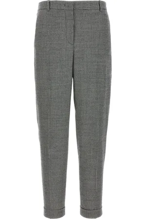 ALBERTO BIANI Pantalones con motivo pied de poule
