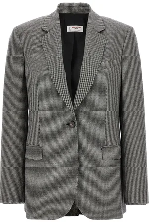 ALBERTO BIANI Blazer con motivo pied de poule