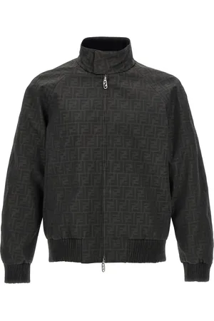 Fendi Chamarra bomber con motivo FF