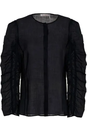 Chloé Blusa con mangas fruncidas