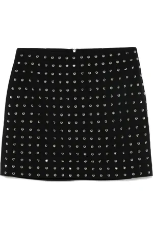 Karl Lagerfeld Falda corta con strass