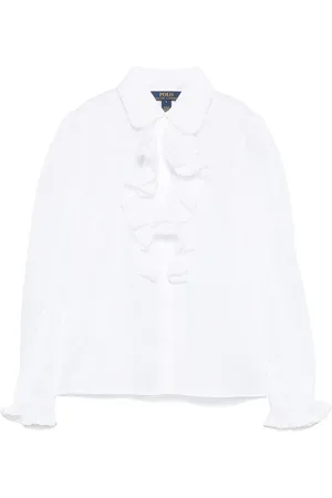Ralph Lauren Camisa con volantes