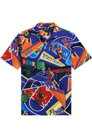 Ralph Lauren Playera tipo polo con estampado gráfico