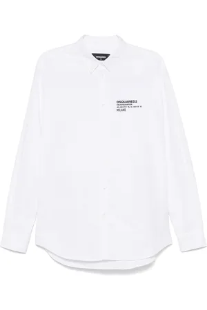 Dsquared2 Camisa con logo estampado