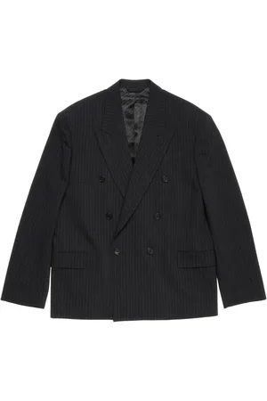 Acne Studios Blazer con motivo de rayas diplomáticas