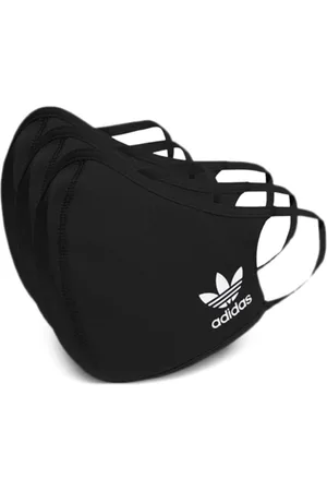 adidas Set de cubrebocas con logo estampado