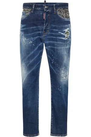Dsquared2 Jeans rectos con efecto envejecido
