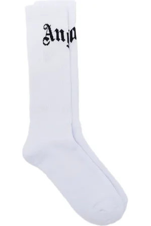 Palm Angels Calcetines con logo curvo