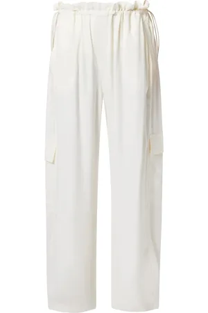 Lacoste Pantalones cargo con diseño ancho
