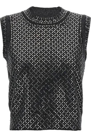 ERMANNO SCERVINO Camiseta con detalles de strass