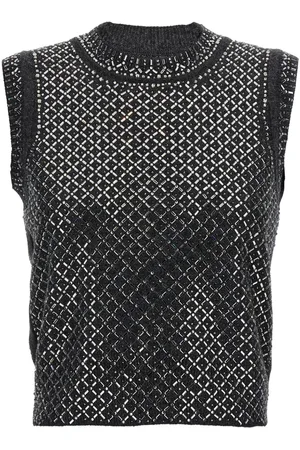 ERMANNO SCERVINO Camiseta con detalles de strass