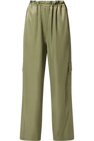 Lacoste Pantalones cargo con diseño ancho