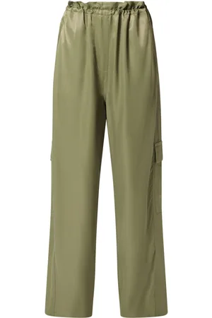 Lacoste Pantalones cargo con diseño ancho