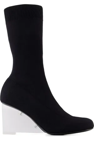 Alexander McQueen Botes Shard con cuña de 115mm