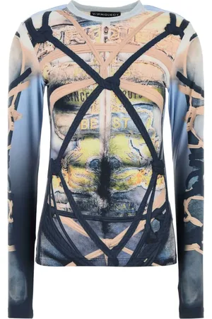 Y / PROJECT Playera con estampado gráfico