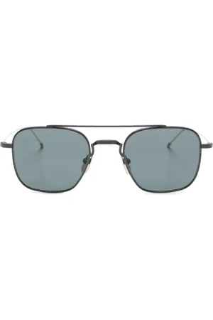 Thom Browne Lentes de sol con armazón cuadrada y micas oscuras