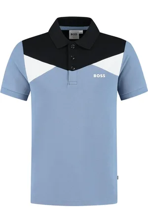 HUGO BOSS Playera tipo polo con diseño color block