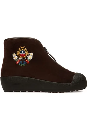 Bally Botas de terciopelo