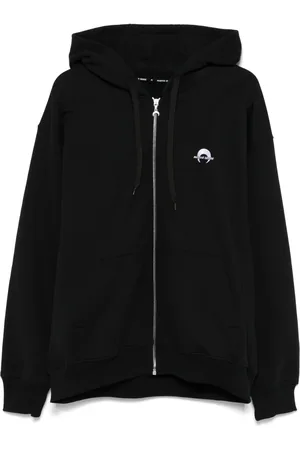 Marine Serre Hoodie con logo Moon