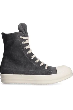 Rick Owens Tenis altos con agujetas