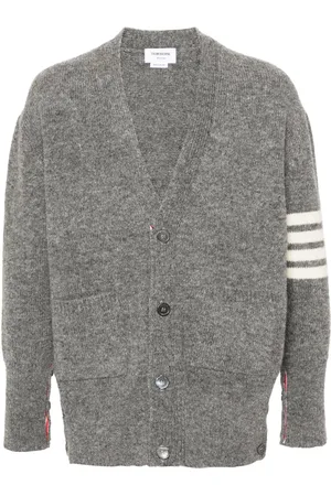 Thom Browne Cárdigan con motivo 4-Bar