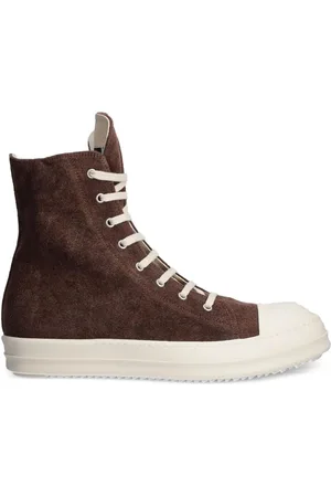 Rick Owens Tenis altos con agujetas