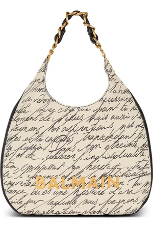 Balmain Bolsa de hombro Soft Hobo 1945 grande
