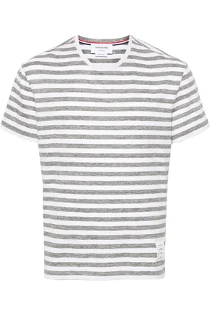 Thom Browne Playera con rayas estampadas