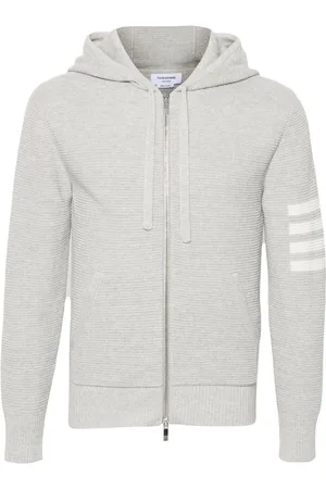 Thom Browne Hoodie de tejido gofrado