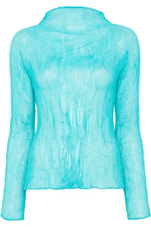 Issey Miyake Top Chiffon Twist 2