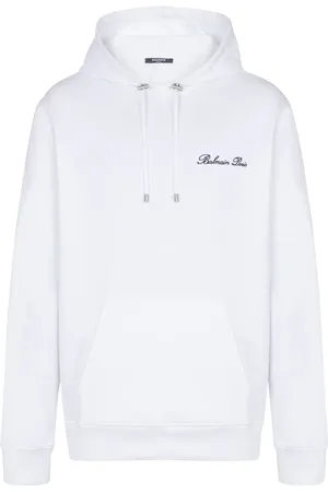 Balmain Hoodie con logo bordado