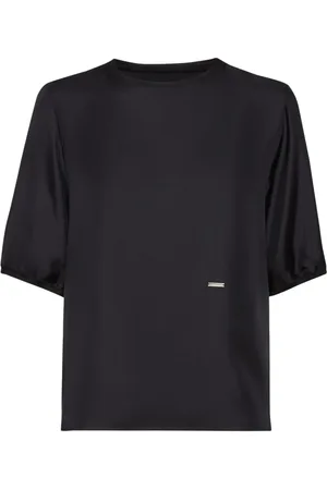 Dsquared2 Playera con placa del logo