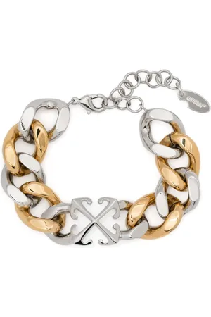 OFF-WHITE Pulsera de cadena con motivo Arrows