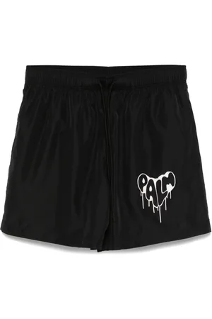 Palm Angels Shorts de playa con logo