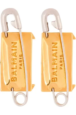 Balmain Aretes en forma de imperdible