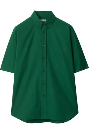 Burberry Camisa con logo bordado
