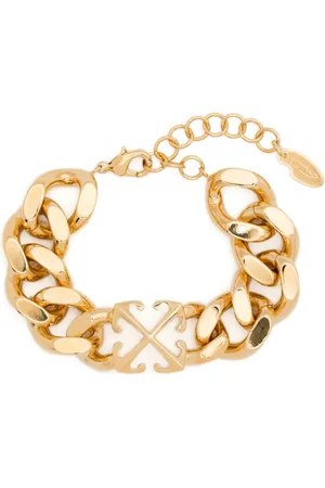 OFF-WHITE Pulsera de cadena con motivo Arrows