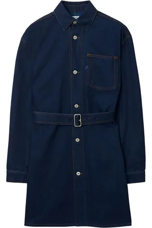 Burberry Vestido camisero de mezclilla Japanese