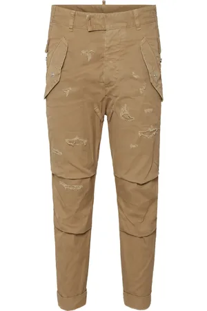 Dsquared2 Pantalones rectos con efecto envejecido
