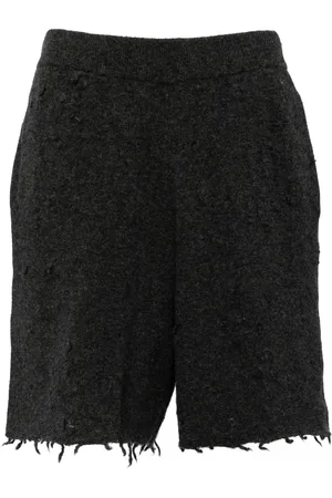 JNBY Bermudas con efecto envejecido