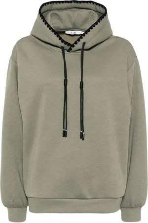 B+AB Hoodie con detalle en contraste