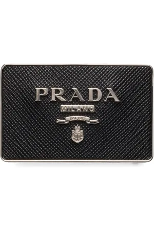 Prada Cinturón con hebilla metálica