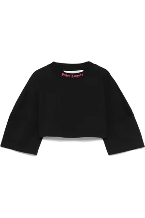 Palm Angels Playera corta con logo estampado