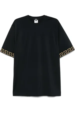 VERSACE Playera con ribete Greca