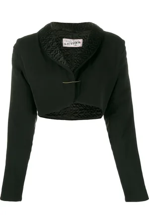Jean Paul Gaultier 1985 quilted lapel bolero jacket