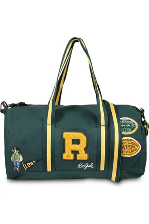 Ralph Lauren Bolsa duffle con parche Letterman