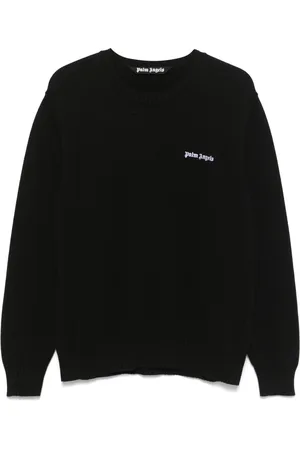Palm Angels Suéter con logo bordado