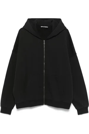 Palm Angels Hoodie con logo curvo